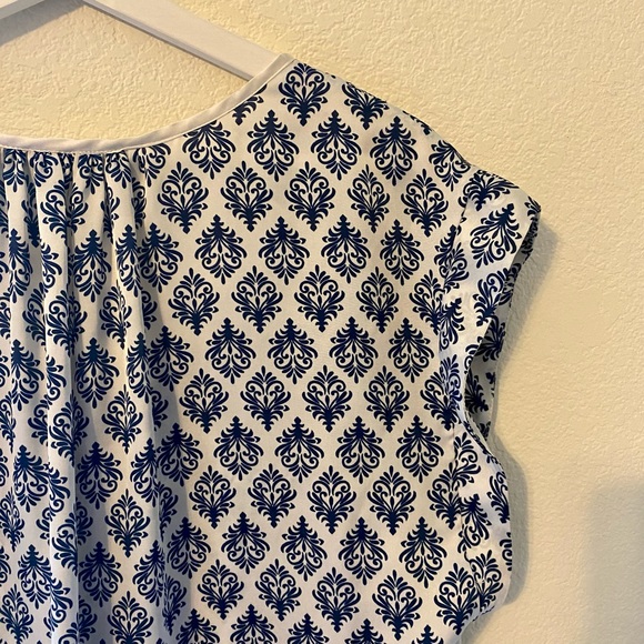 DANIEL RAINN Printed T-shirt Blouse Moroccan Print - Picture 9 of 14